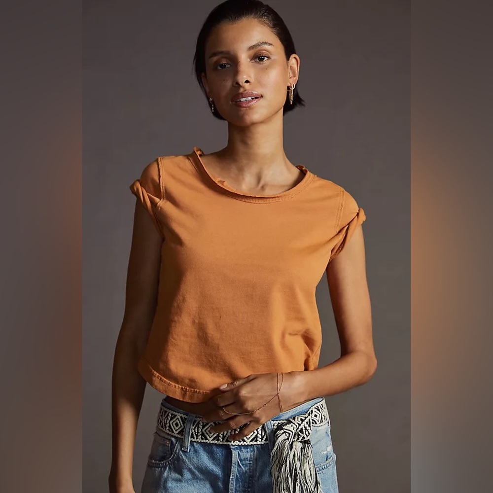 PILCRO ANTHROPOLOGIE TEE SHIRT L